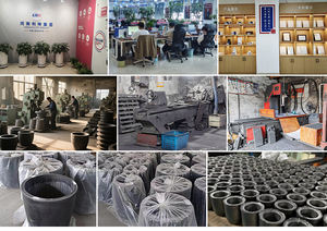 <span class=keywords><strong>Creuset</strong></span> de coulée <span class=keywords><strong>le</strong></span> plus vendu en carbure de silicium Graphite <span class=keywords><strong>creuset</strong></span> de fusion avec capuchon pour fondre l'aluminium - Product Image 5