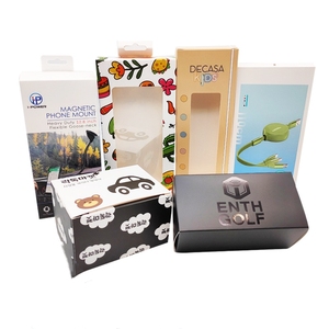 Biểu Tượng Tùy Chỉnh Cứng Nhắc Các Tông Sóng Nhanh Chóng Leadtime Vận Chuyển Hộp Hộp Quà Tặng Cho Doanh Nghiệp Của Bạn - Product Image 1