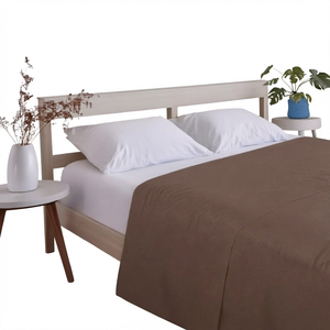 Sábana Plana Premium para Hotel, 100% Algodón, Lujosa, Suave y Transpirable, 300 Hilos, Lisa, para Todas las Estaciones, para Hoteles y Resorts - Product Image 1
