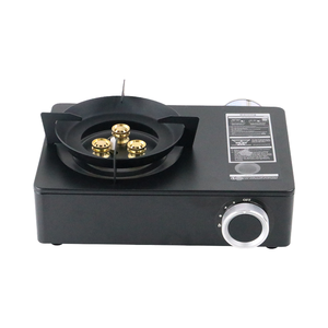 Fornello da Campeggio Portatile Pieghevole Personalizzato, Bruciatore a <span class=keywords><strong>Gas</strong></span> Butano <span class=keywords><strong>con</strong></span> Cartuccia, Antivento, Semplice per Uso Esterno - Product Image 1