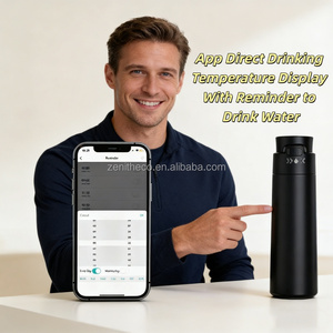 Custom Logo Portable Smart APP Control Temperature Display the Water Intake UV Bottle with Reminder to Drink - Product Image 3
