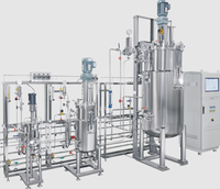 Le fermenteur d'algues de cellules de mammifères de microtransporteur répondent à la norme de production GMP bioréacteur Ins avec moteur de récipient à pression centrale