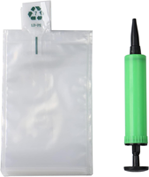 Emballage personnalisé OEM en coussin d'air gonflable, sac de protection gonflable écologique pour chaussures
