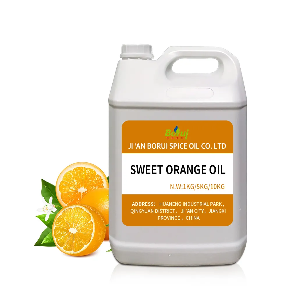 Soğuk preslenmiş cilt bakım malzemesi toplu saf doğal organik tatlı turuncu uçucu yağ satılık