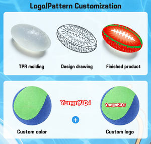 Palla Galleggiante Personalizzata con Logo per Giochi d'Acqua in Spiaggia e Piscina, Palla Rimbalzante in Gel per Sport Acquatici - Product Image 6
