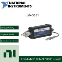 Medidor de Potencia RF NI USB-5681, Analizador de Espectro, Fuente de Señal, Controlador USB, Original, Nuevo