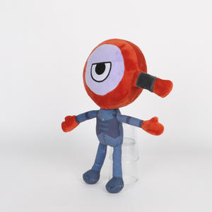 HECION Nouveauté Peluche Dandy Bleu-Gris <span class=keywords><strong>Ping</strong></span>-<span class=keywords><strong>Pong</strong></span> et Rouge <span class=keywords><strong>Ping</strong></span>-<span class=keywords><strong>Pong</strong></span> Jouet Anime Game Merchandise Poupée - Product Image 3