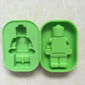 6 تصاميم عالية الجودة الصين توريد كتل البناء سيليكون قوالب ضمان جودة الكعكة الديكور الحلوى الشوكولاته قوالب - Product Image 5