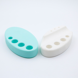 Support en silicone pour nail art, coupelle en caoutchouc pour pigments, pour accessoires de manucure et microblading - Product Image 6