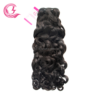 Extensions de Cheveux Humains Remy Cambodgiens de Luxe, Vierge, Double Drawn, Épaisses et Pleines, Provenant d'un Donneur Unique