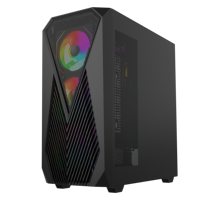 Boîtier de PC de jeu de bureau le plus récent, vente en gros, boîtier d'ordinateur de jeu personnalisé ATX, boîtier de jeu