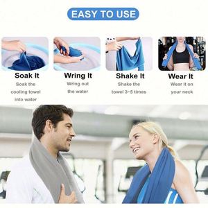 Toalla Deportiva Personalizada, Transpirable, de Secado Rápido y Ecológica para Ejercicio - Product Image 6