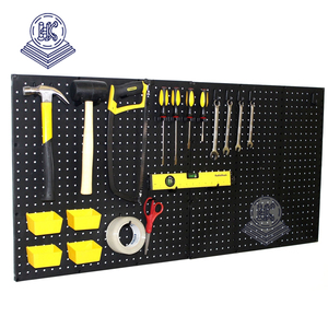 Espositore a Parete in Metallo Forato, Stand per Merchandising di Utensili e Attrezzi per Negozi di Pinze e Attrezzi Manuali - Product Image 1