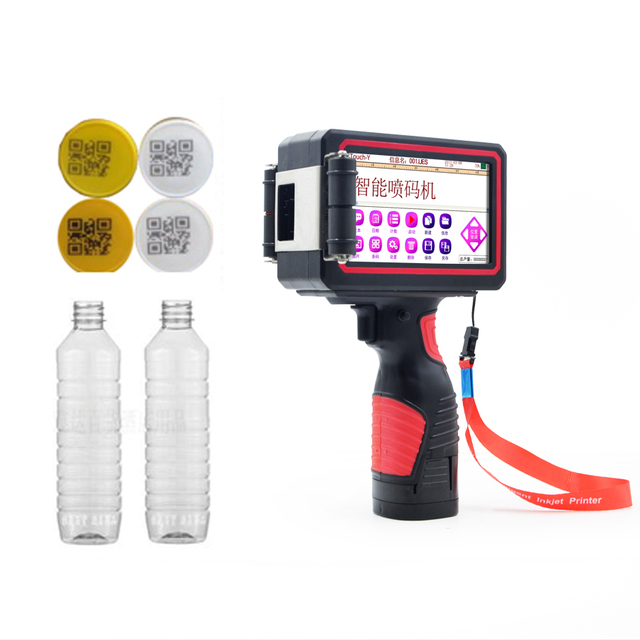 Manual Automatic Portable Handheld Intelligent Date Inkjet Printer for Commercial Use