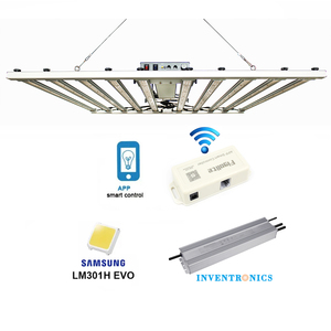 Envío Gratis a Europa, Sin Impuestos, Controlador Inteligente por APP, 1000W, Luces LED de Cultivo Originales LM301H EVO, 10 Barras Cuánticas de Espectro Completo - Product Image 1