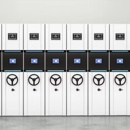 Smart Electric Mobile Shelving Dustproof Moistureproof Archive Compact Shelf for Government