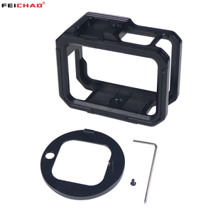 Kim Loại Máy Ảnh Lồng Bảo Vệ Khung Nhà Ở Trường Hợp Từ Núi Lạnh Giày <span class=keywords><strong>52Mm</strong></span> UV Lens Lọc <span class=keywords><strong>Adapter</strong></span> Cho <span class=keywords><strong>GoPro</strong></span> Hero13 12 11 10 9 - Product Image 1