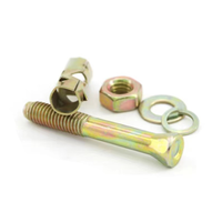 Factory Price Anti-skid Shark Fin Type Sleeve Anchor Drywall Fastener Metal Dowel Shark Fin Anchor Bolts