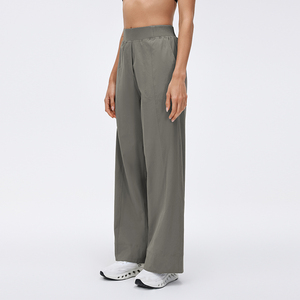 Fabricant de vêtements de sport sur mesure – Pantalon large pour femme de haute qualité, idéal pour le sport, la course et les loisirs en extérieur cet été - Product Image 4