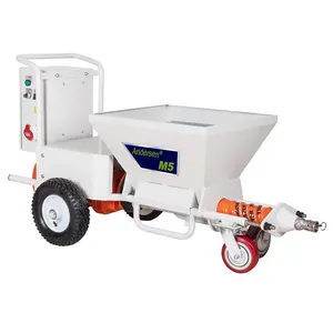 Factory Direct 130L Electric Cement Mortar Wall Fireproofing Sprayer 220V/380V New Used Condition Pump/Motor/Engine Core Plaster
