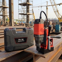 Perceuse magnétique portable FD-35E, diamètre de perçage maximal de 35 mm, machine de perçage pour structure en acier