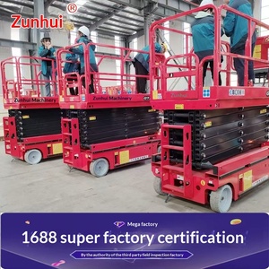 Plateforme élévatrice mobile auto-propulsée hydraulique, élévateur aérien automatique, plateforme élévatrice auto-propulsée - Product Image 1