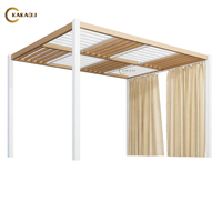 Pérgola Bioclimática para Restaurante KAKADU, Techo de Aluminio con Rejillas Abatibles, Diseño Ecológico e Impermeable, Aluminio con Recubrimiento en Polvo