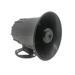 JQE811 DC9V~32V 10W צופר אזעקה סירנה קטנה רמקול אודיו חיצוני קול תמיכה בשידור קול עדכון USB