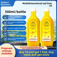 Huile de poisson pour animaux, poulet, canard, oie, porc, vache, mouton, lapin, oiseau, vitamine pour améliorer la reproduction