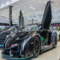 Ventes aux enchères de voitures de luxe Lamborghini-Revuelto Cabriolet 2025 d'occasion, transmission intégrale, hybride rechargeable, faible kilométrage, certifiées d'occasion