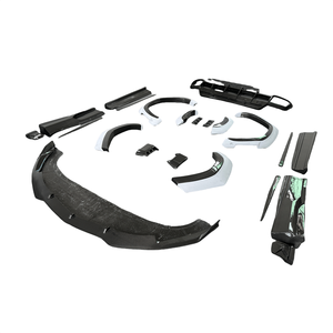 Kit de cuerpo de fibra de carbono de sarga estilo 1016, difusor trasero de labio delantero, faldones laterales, capó de motor para Lamborghini URUS S Performance - Product Image 1