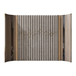 Rivestimento murale interno di lusso 3D <span class=keywords><strong>letto</strong></span> dell'hotel testiera imbottita pannello a <span class=keywords><strong>parete</strong></span> imbottito pannelli a muro imbottiti - Product Image 5