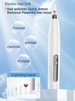 Vente en gros de perceuse à ongles électrique puissante 20000 tr/min, perceuse à ongles professionnelle de haute qualité, portable