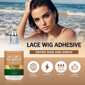 <span class=keywords><strong>Colle</strong></span> adhésive invisible pour perruques à maintien fort, résistante à l'eau, pour conception graphique d'arbre de produits et personnalisation d'usine - Product Image 2