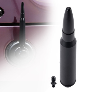 Antenne de voiture en métal de style balle, 50 ohms, 86-108MHz, pour Jeep Wrangler JK JKU JL JLU 2007-2021 - Product Image 4