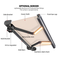 Auvent pliant en PVC, électrique, manuel, télécommande, taille personnalisée, installation pergola, alliage d'aluminium, moderne, extérieur, imperméable