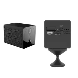 360 rotante Audio a 2 vie 1080P HD Wifi Mini Camara Wireless IP PIR Night Vision Motion Detection Camera con staffa