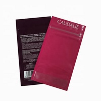 Faible QUANTITÉ MINIMALE DE COMMANDE en aluminium mini sac avec fenêtre en plastique imprimée par logo fait sur commande de sac d'emballage