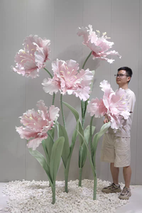 Gran oferta, flor rosa de espuma <span class=keywords><strong>Eva</strong></span> Artificial, decoración para fiesta de boda, flores gigantes de <span class=keywords><strong>EVA</strong></span> hechas a mano, Rosa impermeable para exteriores - Product Image 3