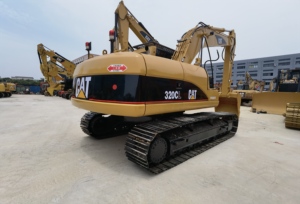 Excavatrice sur chenilles Caterpillar 320CL d'occasion de 20 tonnes, pelle hydraulique de 20 tonnes, faible nombre d'heures, excavatrice Cat 320CL à vendre - Product Image 6
