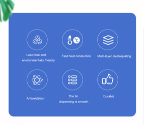 DS-20PAD07-B15 Dao Loại Hàn Sắt Tip Cho Máy Tự Động Appolo Robot Luotie Robot Hàn Sắt Mẹo - Product Image 6