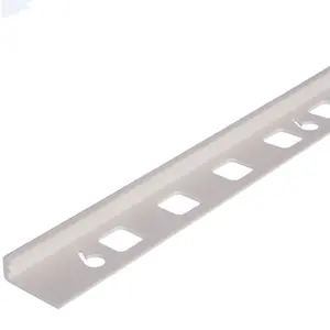 Potongan Ubin PVC Bentuk Terlaris Manik-manik Sudut Plastik