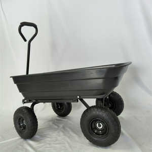 600 pound Công suất Heavy Duty Trailer xách tay giỏ hàng Vườn Dump giỏ hàng khay nhựa vườn Dump giỏ hàng - Product Image 2