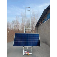 Lève-panneaux solaires électriques, treuil à câble en acier, nouveau monte-charge de chantier, échelle élévatrice