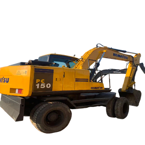 Excavadora de Neumáticos Usada PC150, Modelo 2017, Máquina de Movimiento de Tierras de 22 Toneladas con Motor y Componentes de Transmisión - Product Image 5