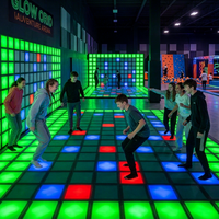 Baldosas LED Interactivas para Juegos de Piso, Equipo Comercial para Configuración de Salas de Juego, Venta al Por Mayor