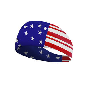 American Headband Sweatband 48cm Breathable Quick Drying For Running Yoga Fitness - Product Image 2