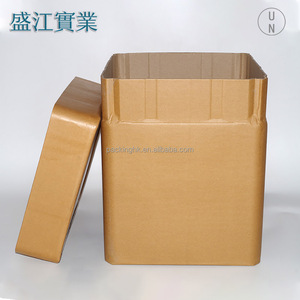 21 Gallon Paper <b>Box</b> 90L Fiber <b>Drum</b> 37x37x68cm Custom Logo Packaging Container - Product Image 1