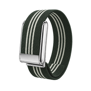 Bracelet de montre en nylon tressé à trois lignes personnalisé, respirant, bracelet de remplacement sportif pour bracelet intelligent Whoop 5.0 - Product Image 3