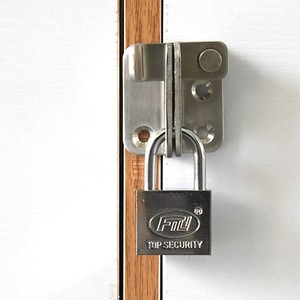 Cerradura de acero inoxidable con forma de nariz para puertas de madera, herrajes de seguridad, fácil instalación, diseño minimalista - Product Image 2